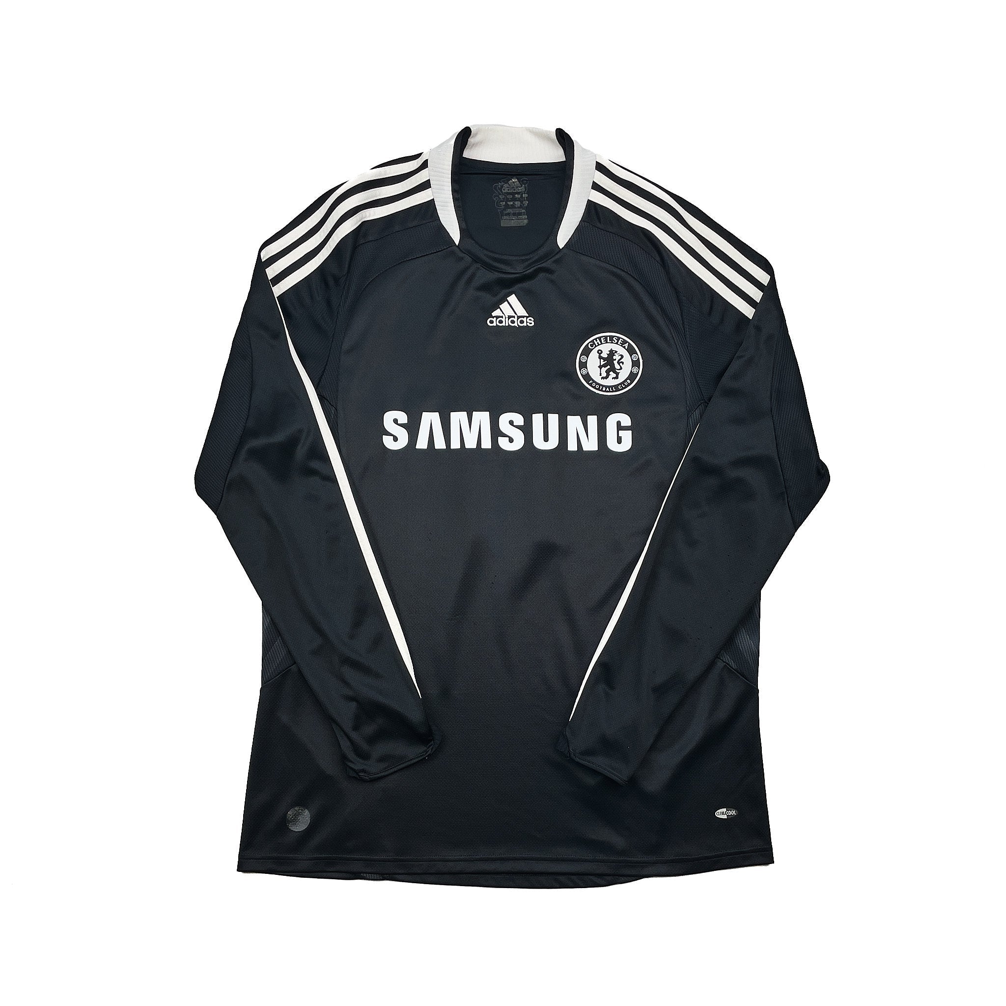Buy 2008/09 Chelsea Drogba 11 L/S Away Shirt (L) Adidas ~ Free worldwide shipping ~ Authentic Vintage Football Shirts from Cult Kits