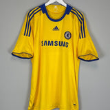 2008/09 CHELSEA DROGBA 11 THIRD SHIRT (XXL) ADIDAS - Cult Kits - XXL - Buy Vintage Football Shirts, Authentic Retro Football Shirts For Sale, Classic Football Shirts & Soccer Jersey