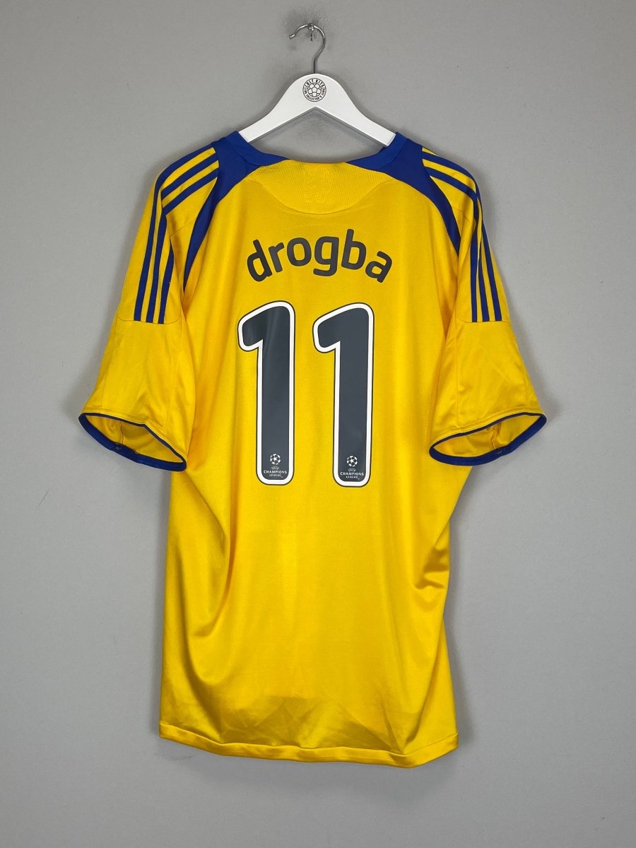 2008/09 CHELSEA DROGBA 11 THIRD SHIRT (XXL) ADIDAS - Cult Kits - XXL - Buy Vintage Football Shirts, Authentic Retro Football Shirts For Sale, Classic Football Shirts & Soccer Jersey