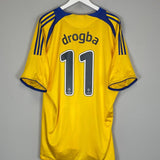 2008/09 CHELSEA DROGBA 11 THIRD SHIRT (XXL) ADIDAS - Cult Kits - XXL - Buy Vintage Football Shirts, Authentic Retro Football Shirts For Sale, Classic Football Shirts & Soccer Jersey