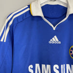 2008/09 CHELSEA J.COLE 10 HOME SHIRT (M) ADIDAS - Cult Kits - Medium - Buy Vintage Football Shirts, Authentic Retro Football Shirts For Sale, Classic Football Shirts & Soccer Jersey
