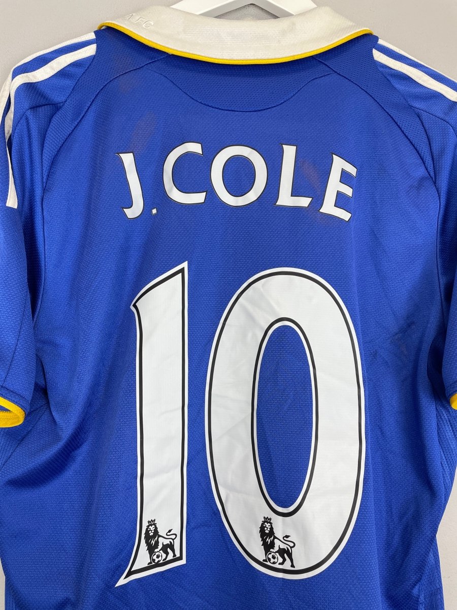 2008/09 CHELSEA J.COLE 10 HOME SHIRT (M) ADIDAS - Cult Kits - Medium - Buy Vintage Football Shirts, Authentic Retro Football Shirts For Sale, Classic Football Shirts & Soccer Jersey