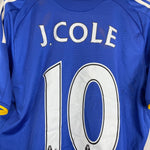 2008/09 CHELSEA J.COLE 10 HOME SHIRT (M) ADIDAS - Cult Kits - Medium - Buy Vintage Football Shirts, Authentic Retro Football Shirts For Sale, Classic Football Shirts & Soccer Jersey