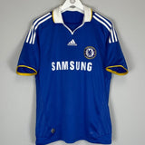 2008/09 CHELSEA J.COLE 10 HOME SHIRT (M) ADIDAS - Cult Kits - Medium - Buy Vintage Football Shirts, Authentic Retro Football Shirts For Sale, Classic Football Shirts & Soccer Jersey