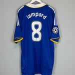 Shop 2008/09 CHELSEA LAMPARD #8 C/L HOME SHIRT (XXL) ADIDAS, classic football shirts, vintage football shirts & retro soccer jerseys at Cult Kits