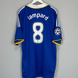 Shop 2008/09 CHELSEA LAMPARD #8 C/L HOME SHIRT (XXL) ADIDAS, classic football shirts, vintage football shirts & retro soccer jerseys at Cult Kits