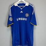 Shop 2008/09 CHELSEA LAMPARD #8 C/L HOME SHIRT (XXL) ADIDAS, classic football shirts, vintage football shirts & retro soccer jerseys at Cult Kits