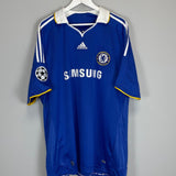 Shop 2008/09 CHELSEA LAMPARD #8 C/L HOME SHIRT (XXL) ADIDAS, classic football shirts, vintage football shirts & retro soccer jerseys at Cult Kits