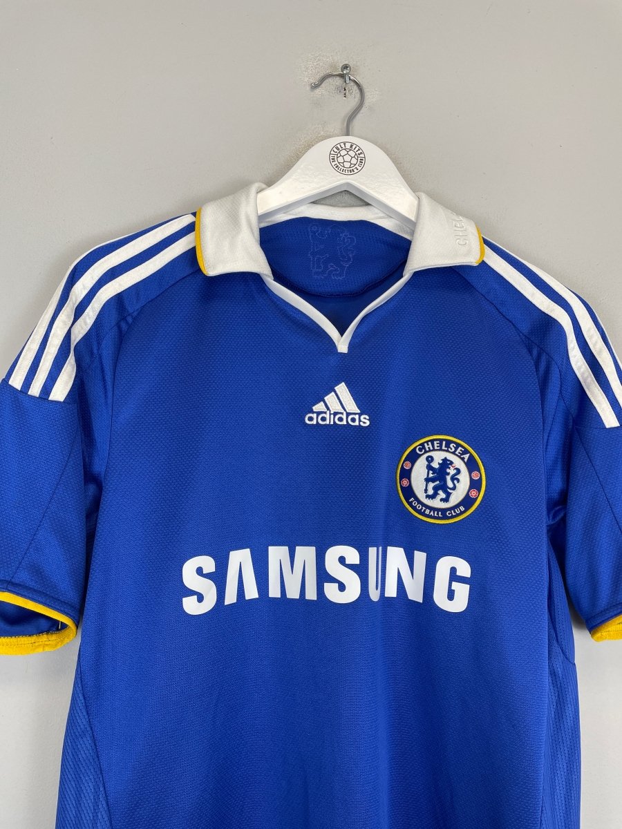 2008/09 CHELSEA LAMPARD 8 HOME SHIRT (M) ADIDAS - Cult Kits - Medium - Buy Vintage Football Shirts, Authentic Retro Football Shirts For Sale, Classic Football Shirts & Soccer Jersey
