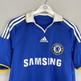 2008/09 CHELSEA LAMPARD 8 HOME SHIRT (M) ADIDAS - Cult Kits - Medium - Buy Vintage Football Shirts, Authentic Retro Football Shirts For Sale, Classic Football Shirts & Soccer Jersey