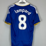 2008/09 CHELSEA LAMPARD 8 HOME SHIRT (M) ADIDAS - Cult Kits - Medium - Buy Vintage Football Shirts, Authentic Retro Football Shirts For Sale, Classic Football Shirts & Soccer Jersey