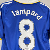2008/09 CHELSEA LAMPARD 8 HOME SHIRT (M) ADIDAS - Cult Kits - Medium - Buy Vintage Football Shirts, Authentic Retro Football Shirts For Sale, Classic Football Shirts & Soccer Jersey
