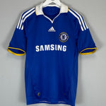 2008/09 CHELSEA LAMPARD 8 HOME SHIRT (M) ADIDAS - Cult Kits - Medium - Buy Vintage Football Shirts, Authentic Retro Football Shirts For Sale, Classic Football Shirts & Soccer Jersey