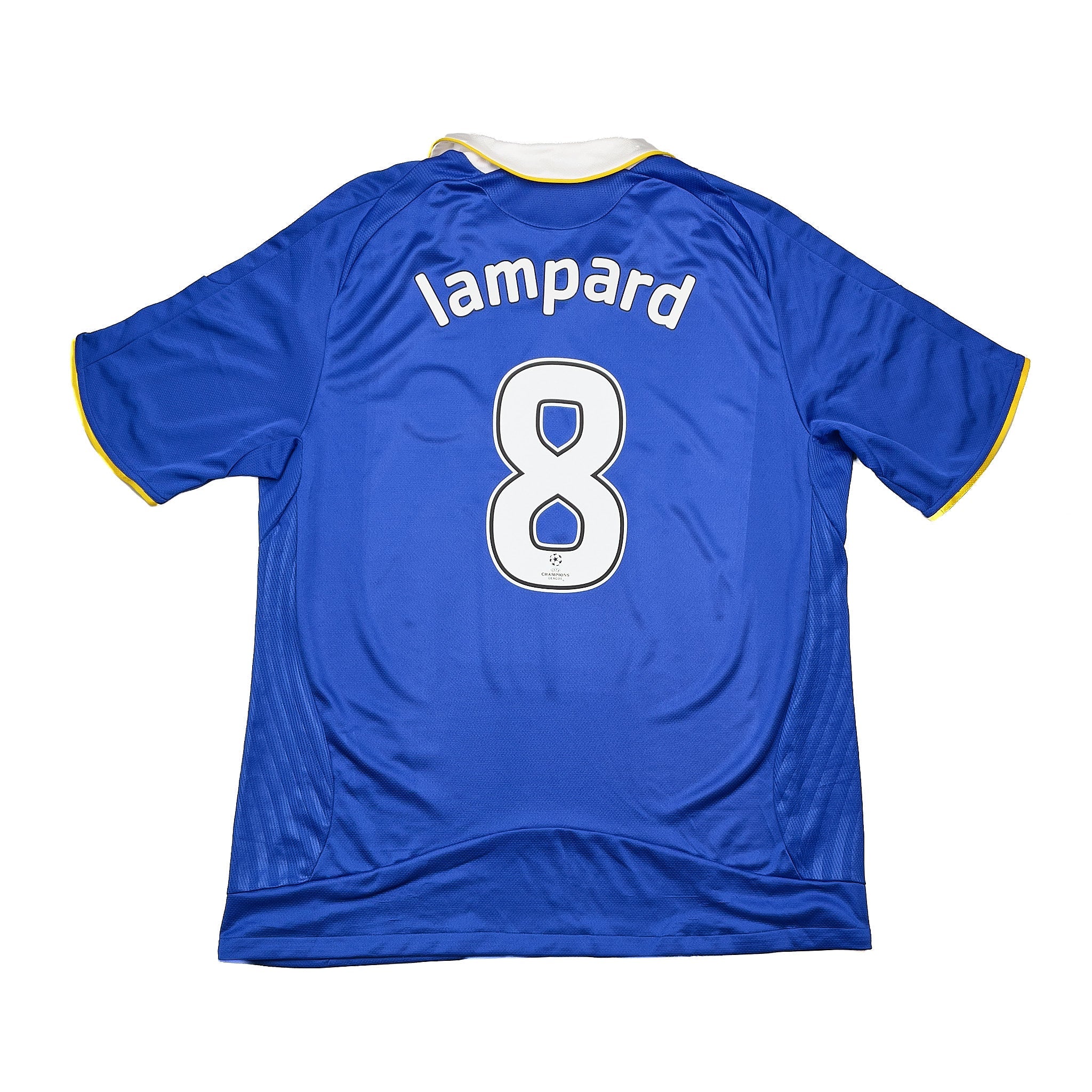 Buy 2008/09 Chelsea Lampard 8 Home Shirt (XL) Adidas ~ Free worldwide shipping ~ Authentic Vintage Football Shirts from Cult Kits