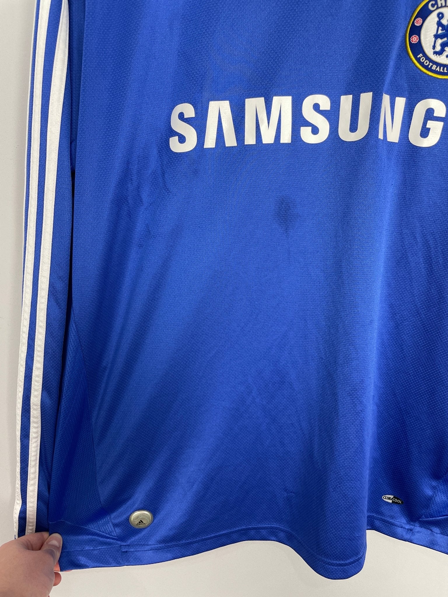 Shop 2008/09 CHELSEA L/S HOME SHIRT (XL) ADIDAS, classic football shirts, vintage football shirts & retro soccer jerseys at Cult Kits