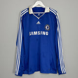 Shop 2008/09 CHELSEA L/S HOME SHIRT (XL) ADIDAS, classic football shirts, vintage football shirts & retro soccer jerseys at Cult Kits
