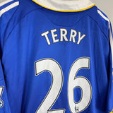 Shop 2008/09 CHELSEA TERRY #26 HOME SHIRT (XXL) ADIDAS, classic football shirts, vintage football shirts & retro soccer jerseys at Cult Kits