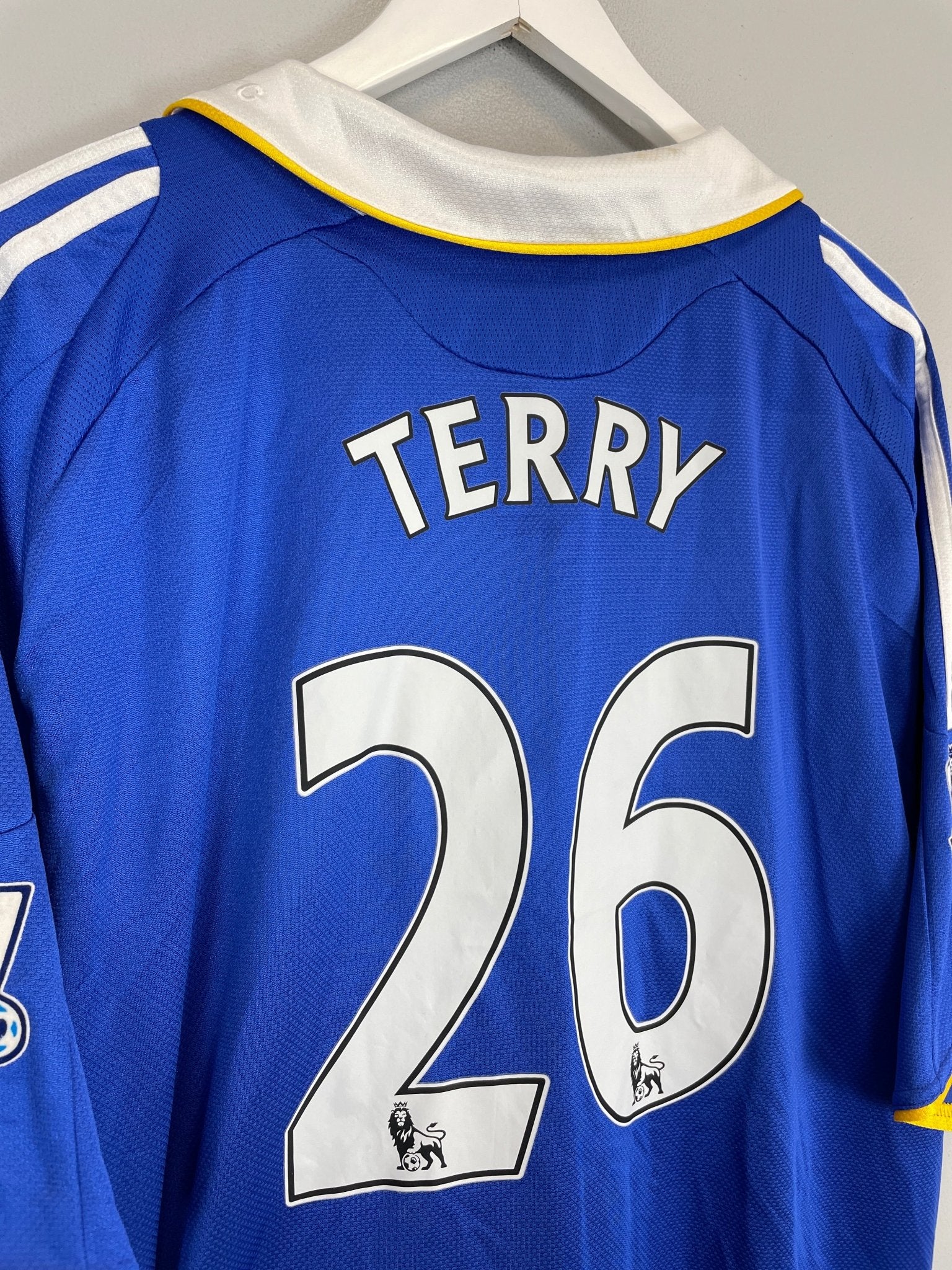 Shop 2008/09 CHELSEA TERRY #26 HOME SHIRT (XXL) ADIDAS, classic football shirts, vintage football shirts & retro soccer jerseys at Cult Kits