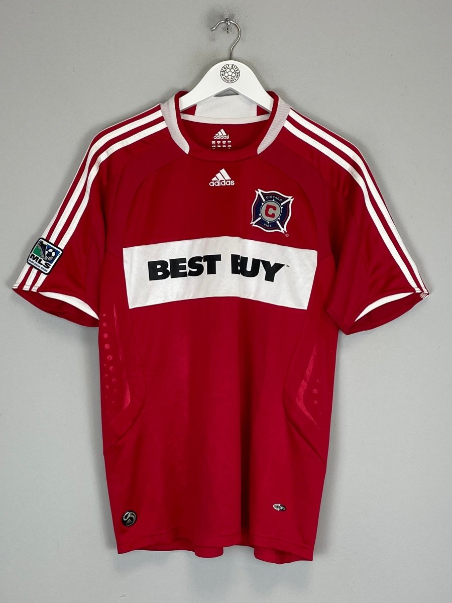 2008/09 CHICAGO FIRE BLANCO 10 HOME SHIRT (S) ADIDAS - Cult Kits - Small - Buy Vintage Football Shirts, Authentic Retro Football Shirts For Sale, Classic Football Shirts & Soccer Jersey