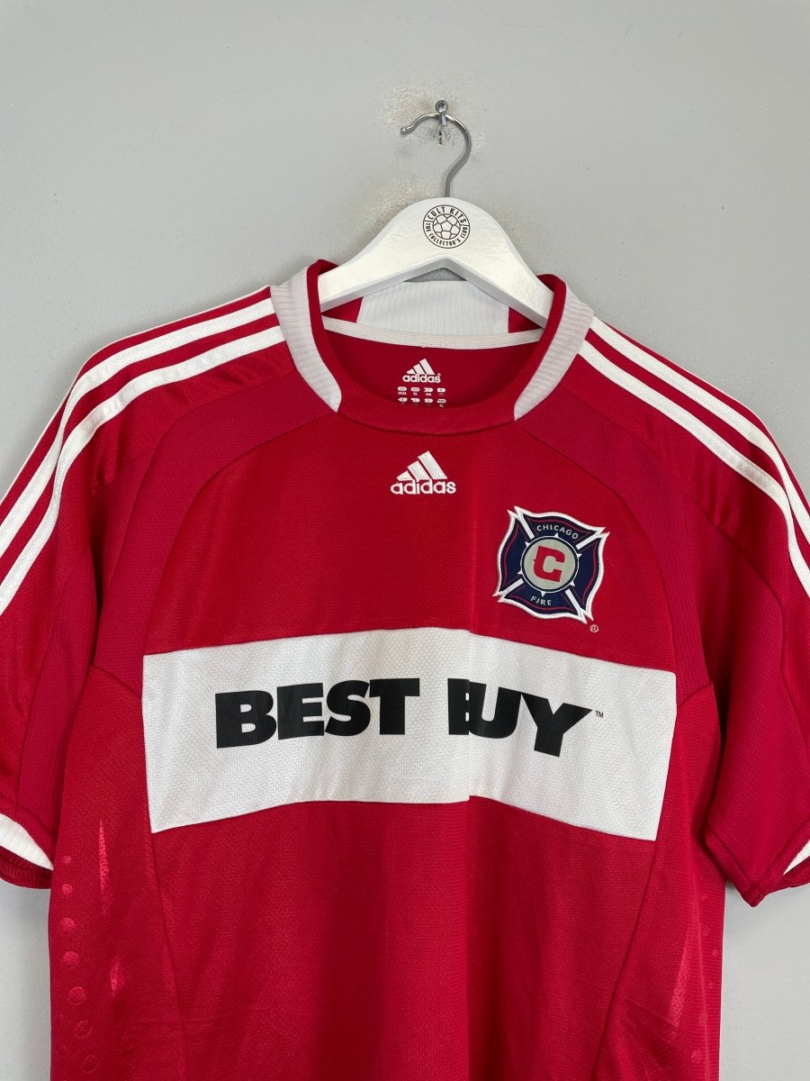 2008/09 CHICAGO FIRE BLANCO 10 HOME SHIRT (S) ADIDAS - Cult Kits - Small - Buy Vintage Football Shirts, Authentic Retro Football Shirts For Sale, Classic Football Shirts & Soccer Jersey