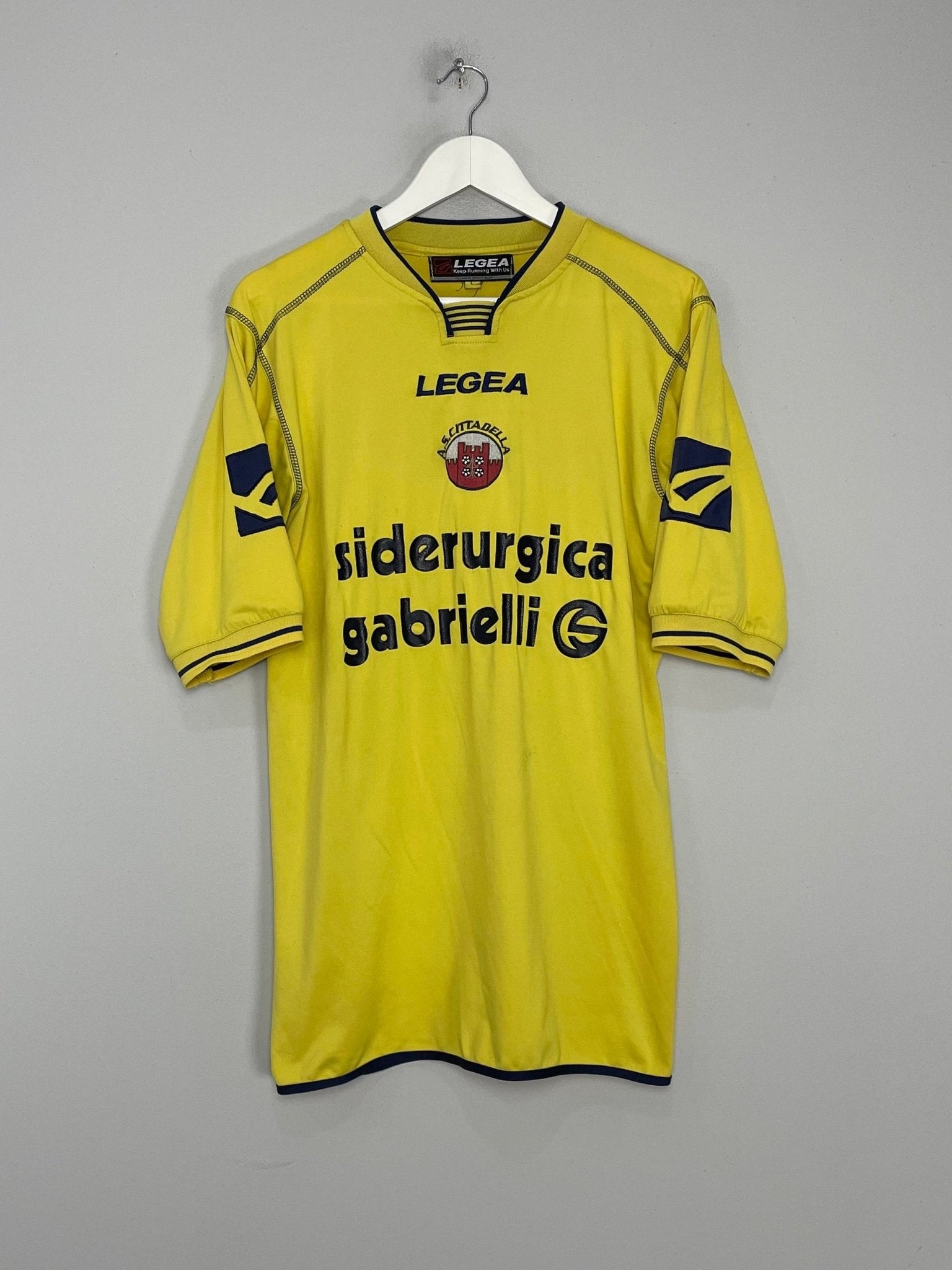Shop 2008/09 CITTADELLA COZMIN #1 HOME SHIRT (L) LEGEA, classic football shirts, vintage football shirts & retro soccer jerseys at Cult Kits