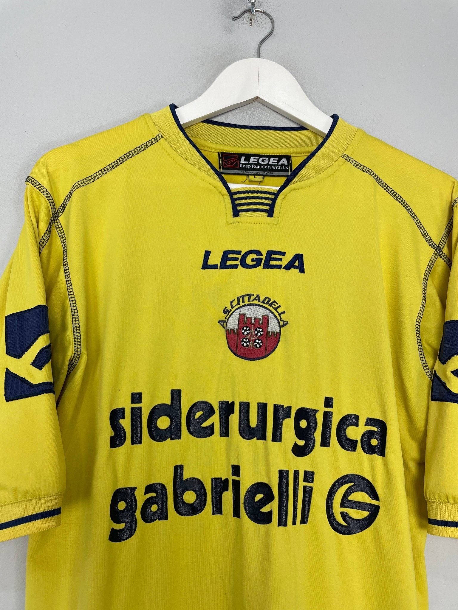 Shop 2008/09 CITTADELLA COZMIN #1 HOME SHIRT (L) LEGEA, classic football shirts, vintage football shirts & retro soccer jerseys at Cult Kits