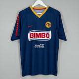 Shop 2008/09 CLUB AMERICA AWAY SHIRT (M) NIKE, classic football shirts, vintage football shirts & retro soccer jerseys at Cult Kits