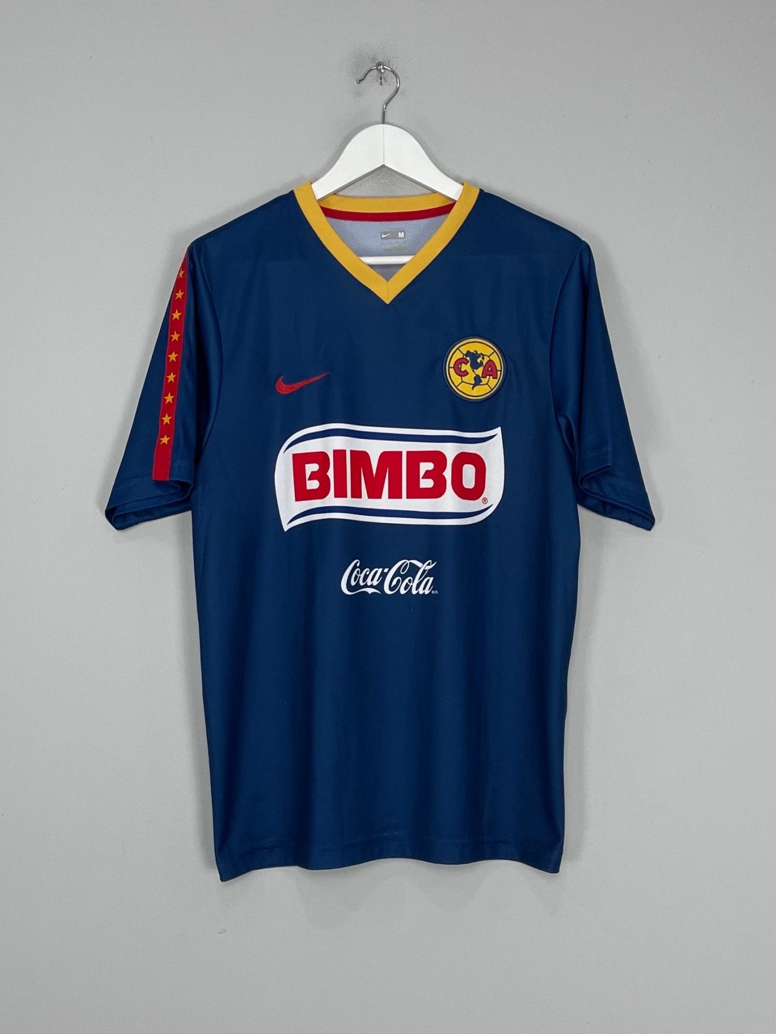 Shop 2008/09 CLUB AMERICA AWAY SHIRT (M) NIKE, classic football shirts, vintage football shirts & retro soccer jerseys at Cult Kits