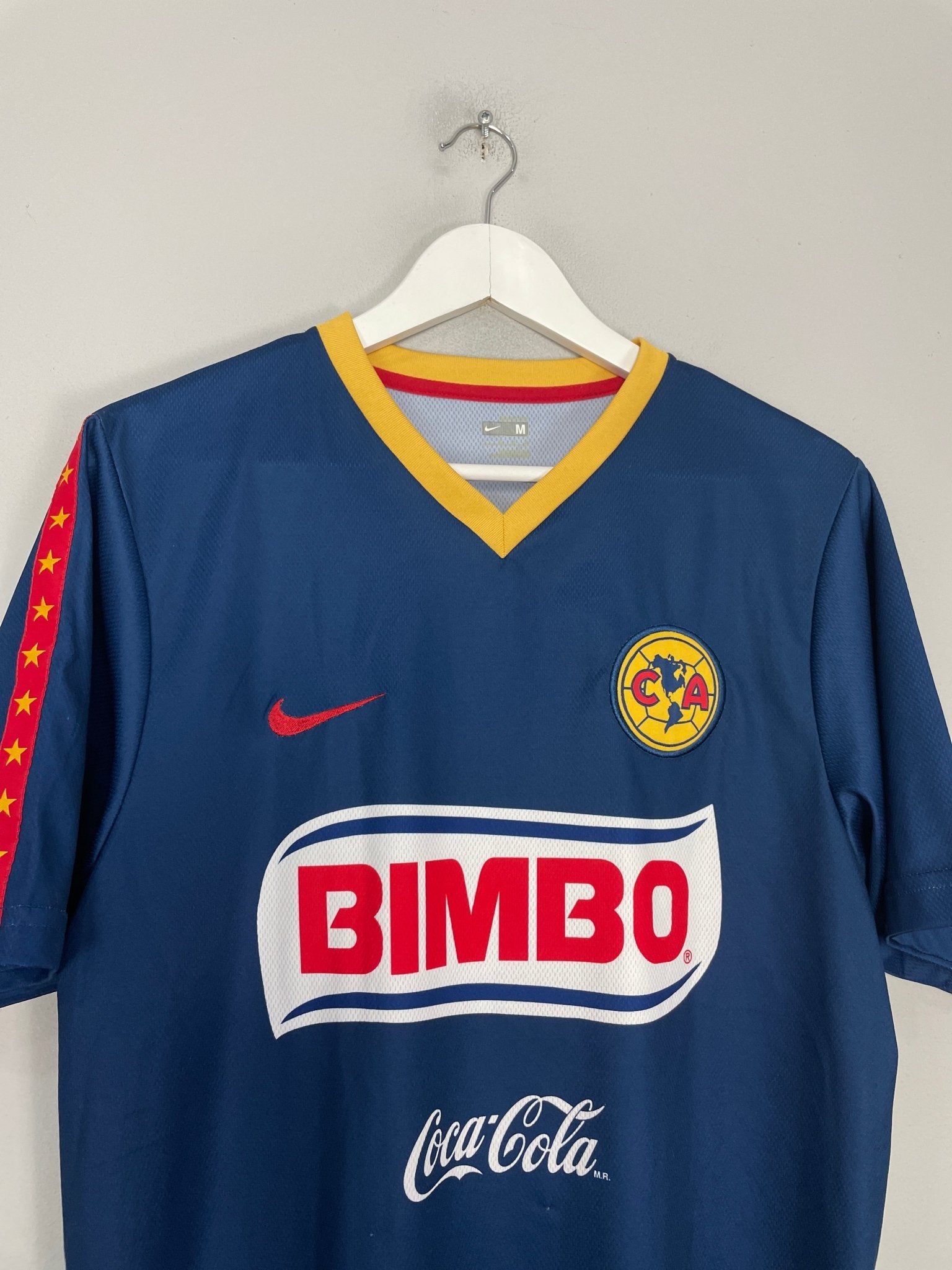 Shop 2008/09 CLUB AMERICA AWAY SHIRT (M) NIKE, classic football shirts, vintage football shirts & retro soccer jerseys at Cult Kits