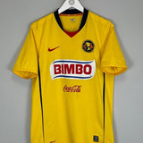 2008/09 CLUB AMERICA HOME SHIRT (M) NIKE - Cult Kits - Medium - Buy Vintage Football Shirts, Authentic Retro Football Shirts For Sale, Classic Football Shirts & Soccer Jersey