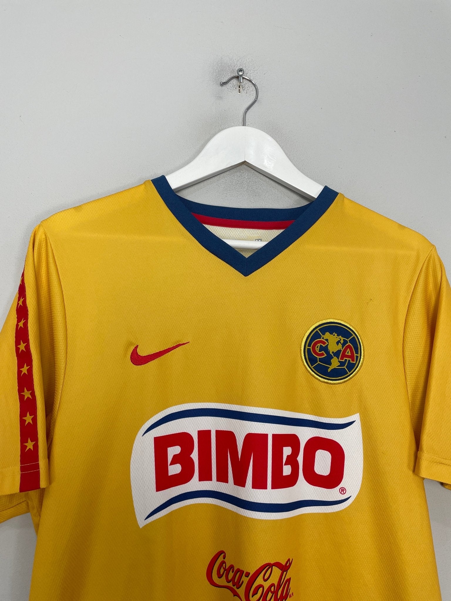 Shop 2008/09 CLUB AMERICA HOME SHIRT (M) NIKE, classic football shirts, vintage football shirts & retro soccer jerseys at Cult Kits