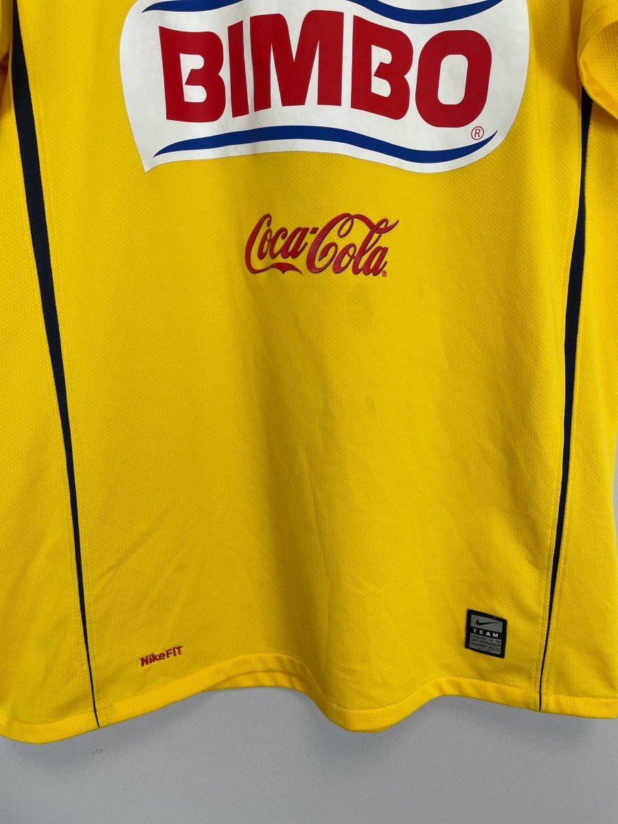 2008/09 CLUB AMERICA HOME SHIRT (M) NIKE - Cult Kits - Medium - Buy Vintage Football Shirts, Authentic Retro Football Shirts For Sale, Classic Football Shirts & Soccer Jersey