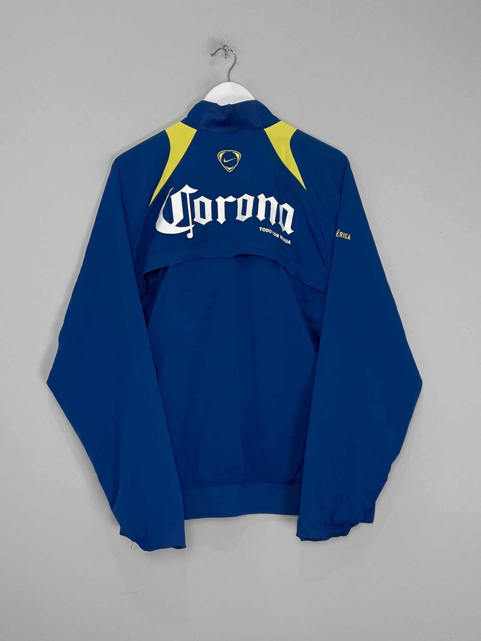 Shop 2008/09 CLUB AMERICA TRACK JACKET (L) NIKE, classic football shirts, vintage football shirts & retro soccer jerseys at Cult Kits