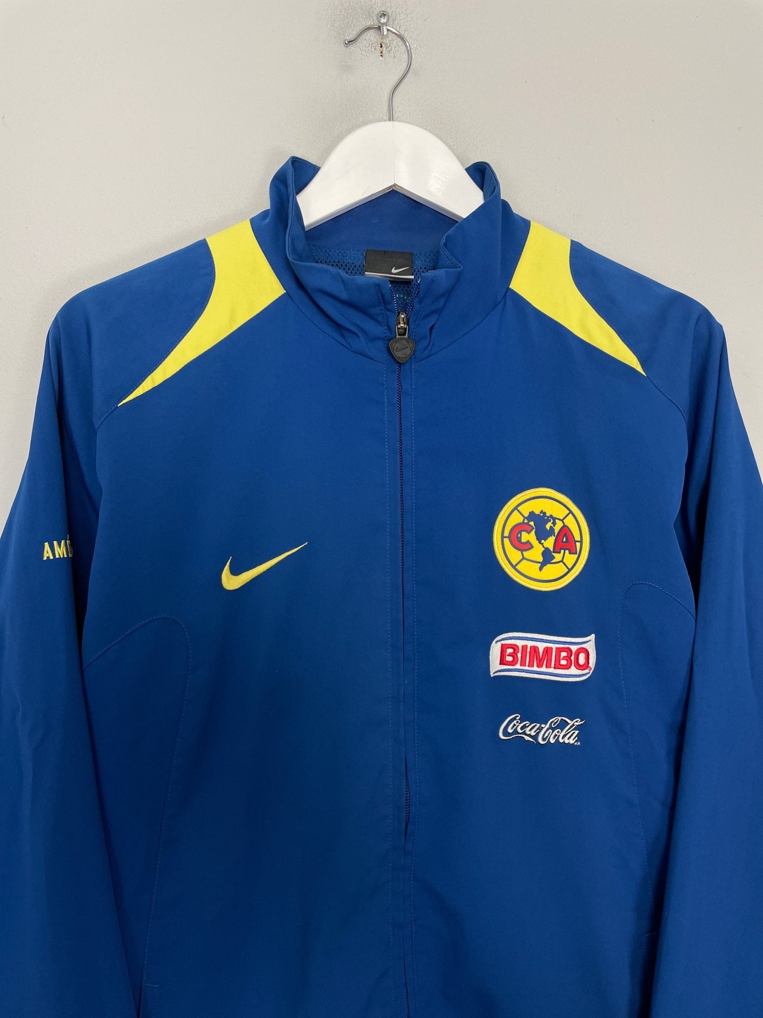 Shop 2008/09 CLUB AMERICA TRACK JACKET (L) NIKE, classic football shirts, vintage football shirts & retro soccer jerseys at Cult Kits
