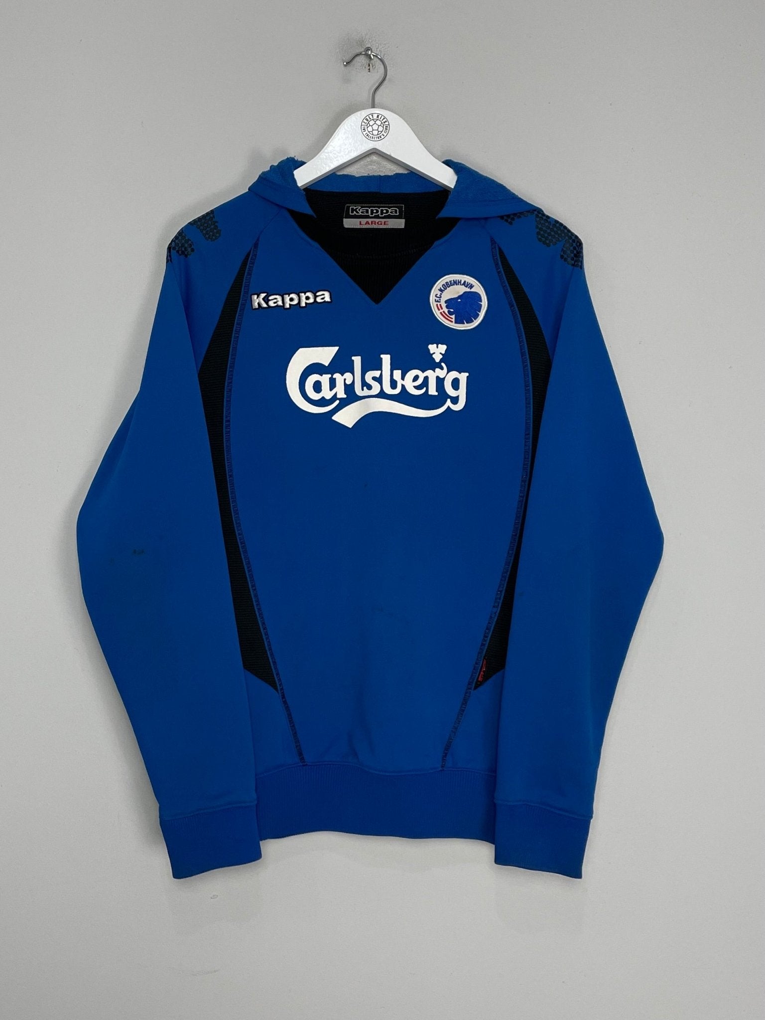Shop 2008/09 COPENHAGEN SWEATSHIRT (L) KAPPA, classic football shirts, vintage football shirts & retro soccer jerseys at Cult Kits