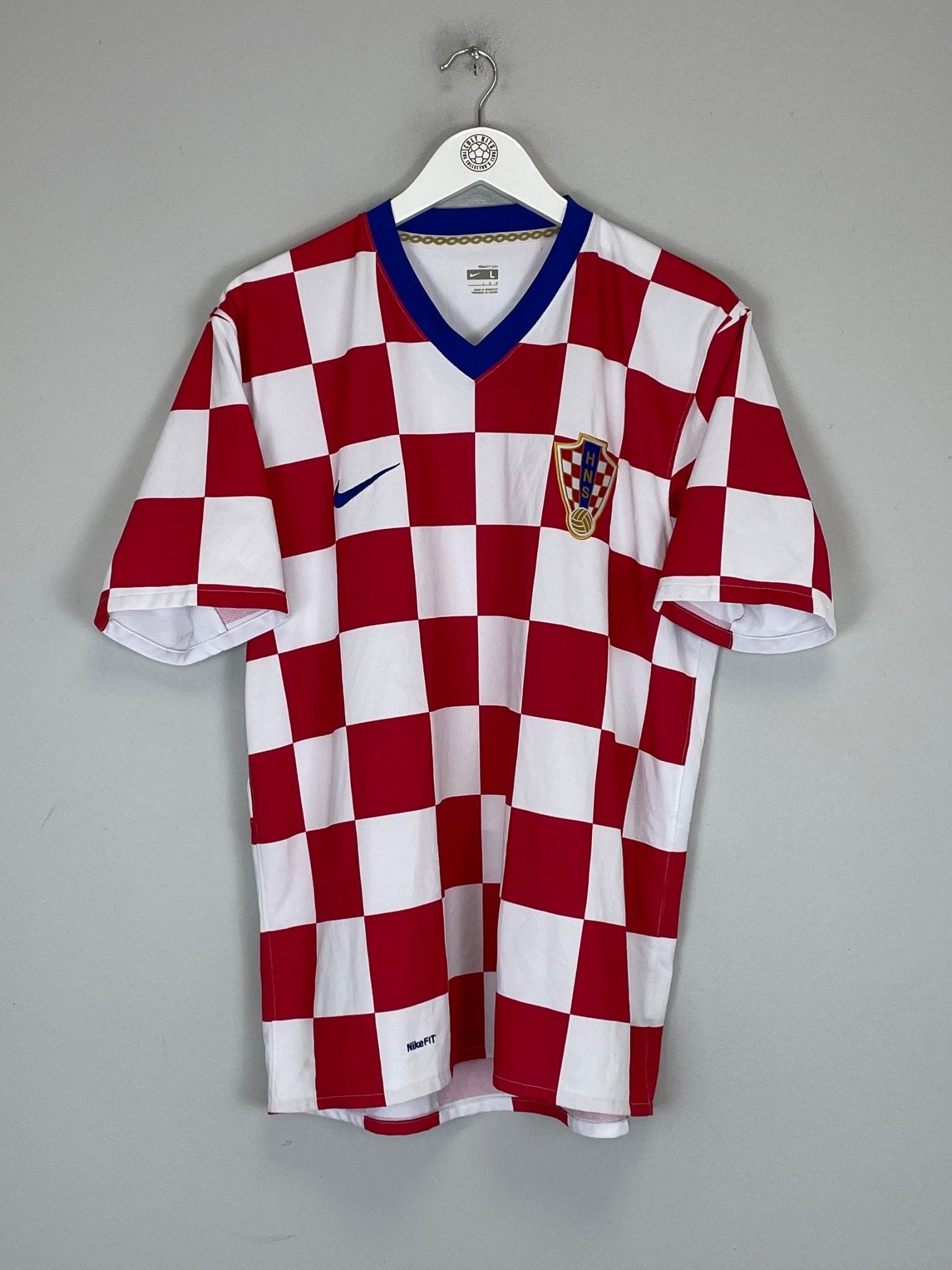 Shop 2008/09 CROATIA HOME SHIRT (L) NIKE, classic football shirts, vintage football shirts & retro soccer jerseys at Cult Kits