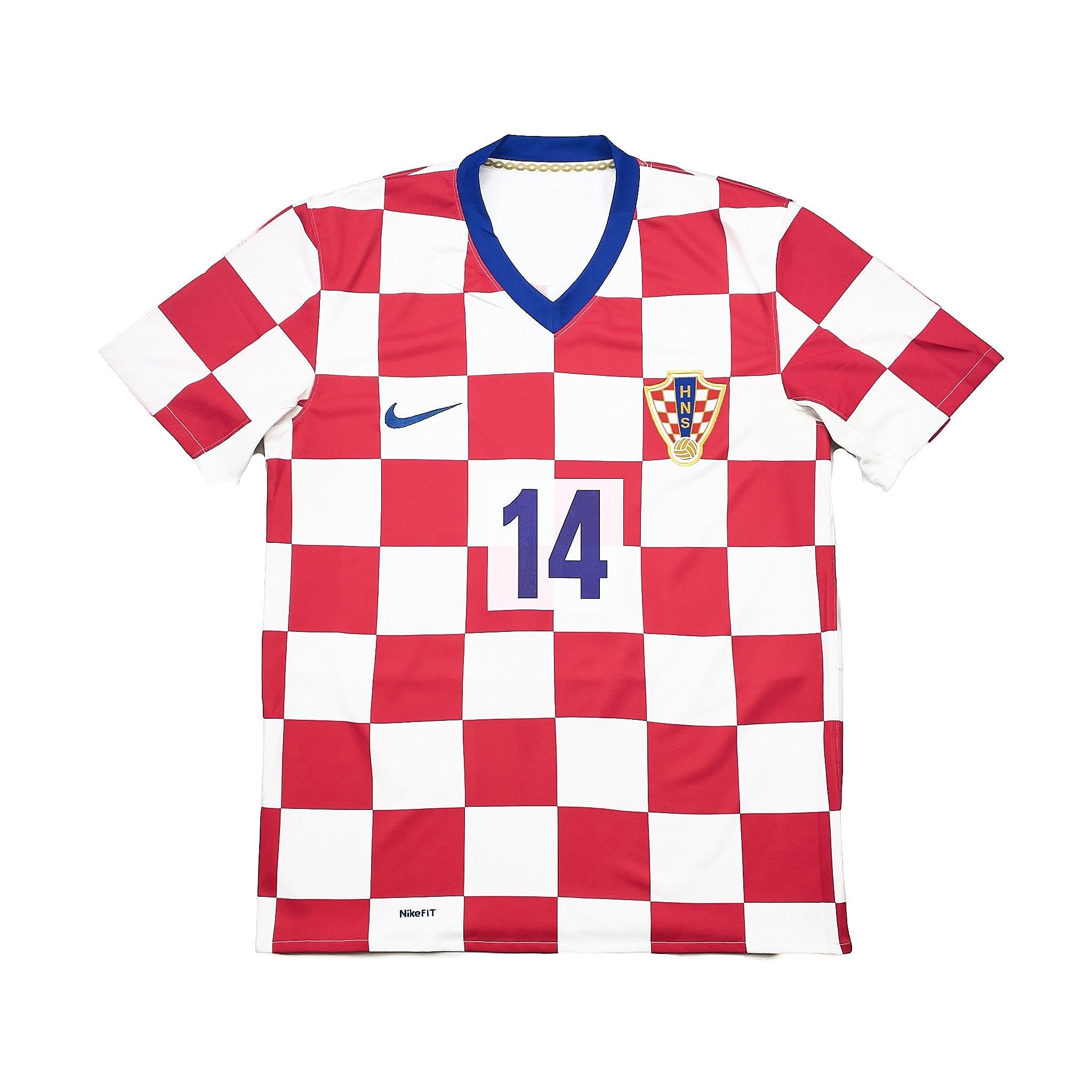 Buy 2008/09 Croatia Modric 14 Home Shirt (M) Nike ~ Free worldwide shipping available ~ Authentic Vintage Football Shirts from Cult Kits