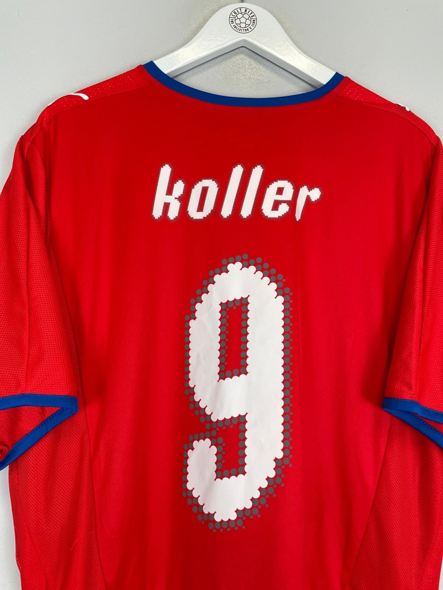 2008/09 CZECH REPUBLIC KOLLER 9 HOME SHIRT (XXL) PUMA - Cult Kits - XXL - Buy Vintage Football Shirts, Authentic Retro Football Shirts For Sale, Classic Football Shirts & Soccer Jersey
