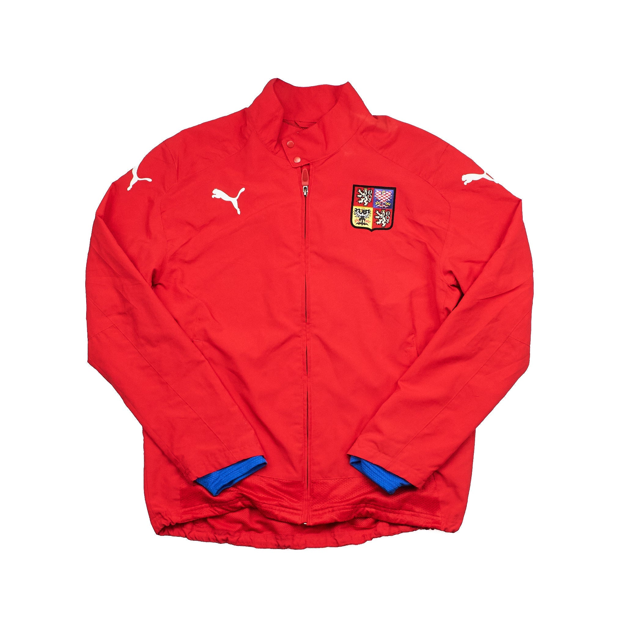 Buy 2008/09 Czech Republic Track Jacket (M) Puma ~ Free worldwide shipping ~ Authentic Vintage Football Shirts from Cult Kits