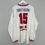 Shop 2008/09 DYNAMO BUCHAREST #15 L/S HOME SHIRT (XL) NIKE, classic football shirts, vintage football shirts & retro soccer jerseys at Cult Kits