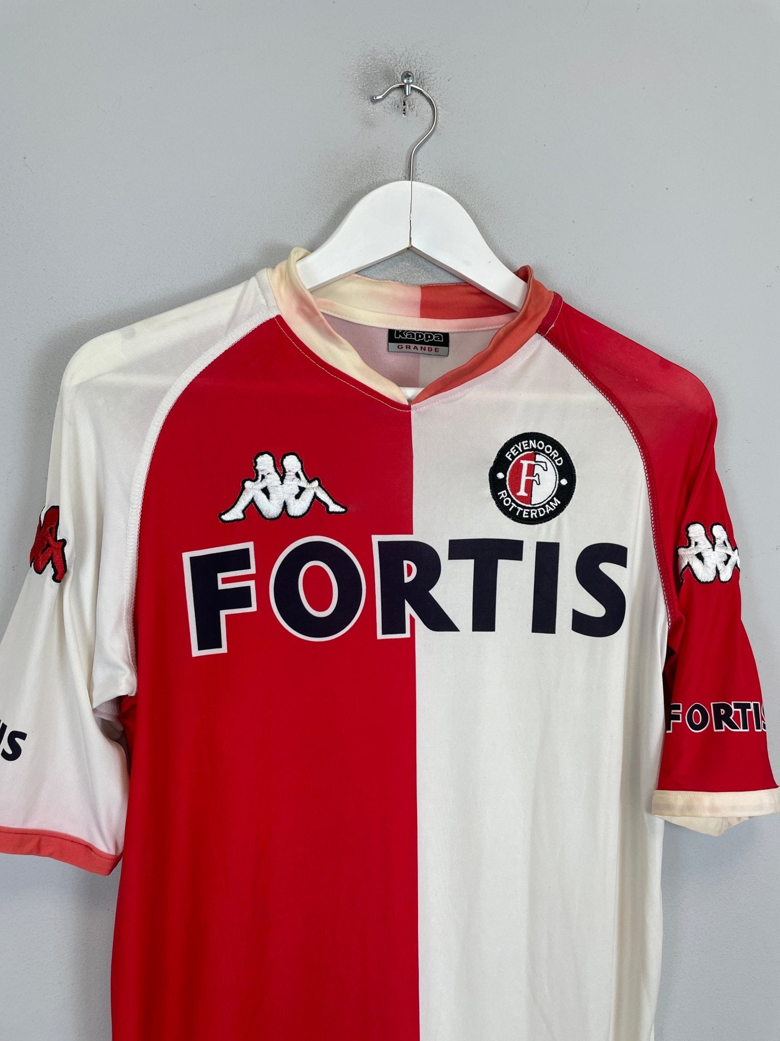 Shop 2008/09 FEYENOORD HOME SHIRT (M) KAPPA, classic football shirts, vintage football shirts & retro soccer jerseys at Cult Kits