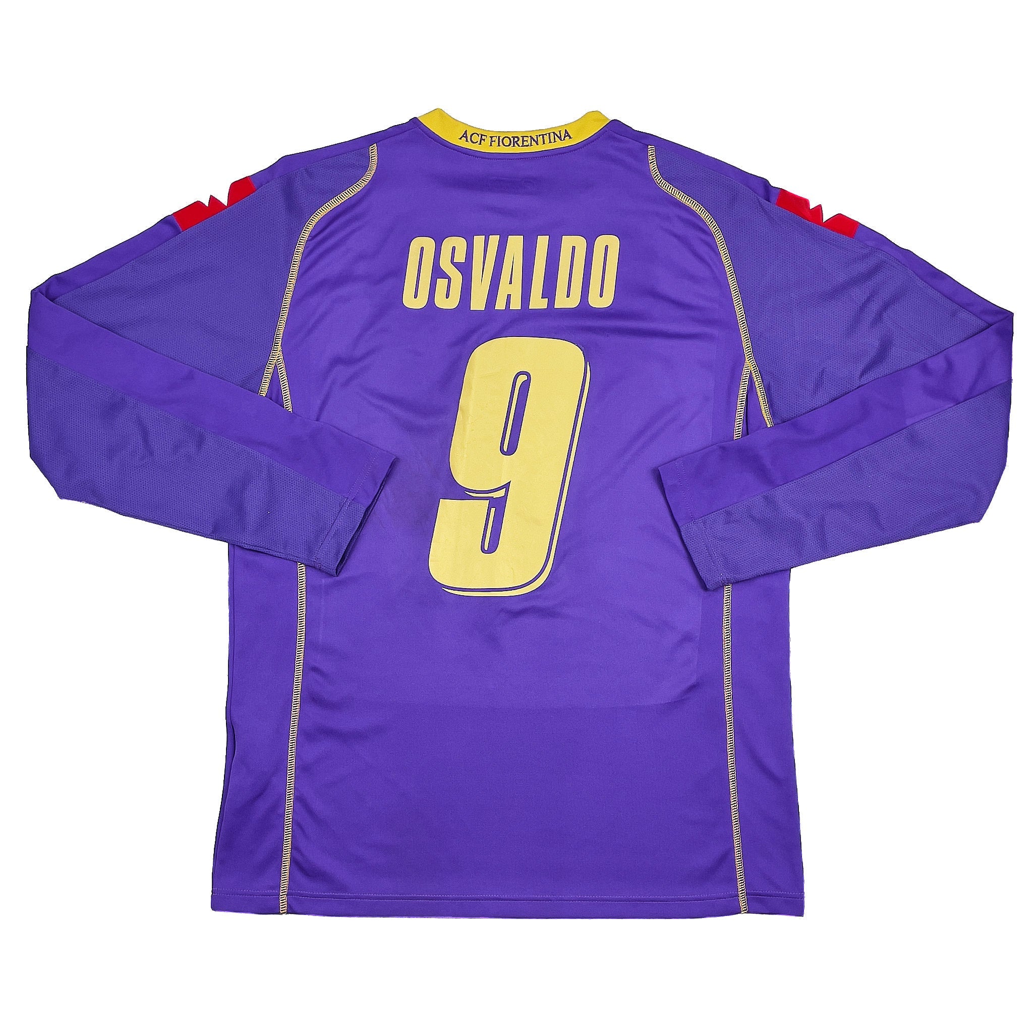 2008-09-fiorentina-osvaldo-9-match-issue-l-s-home-shirt-xl-lotto4145