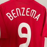 Shop 2008/09 FRANCE BENZEMA #9 AWAY SHIRT (M) ADIDAS, classic football shirts, vintage football shirts & retro soccer jerseys at Cult Kits