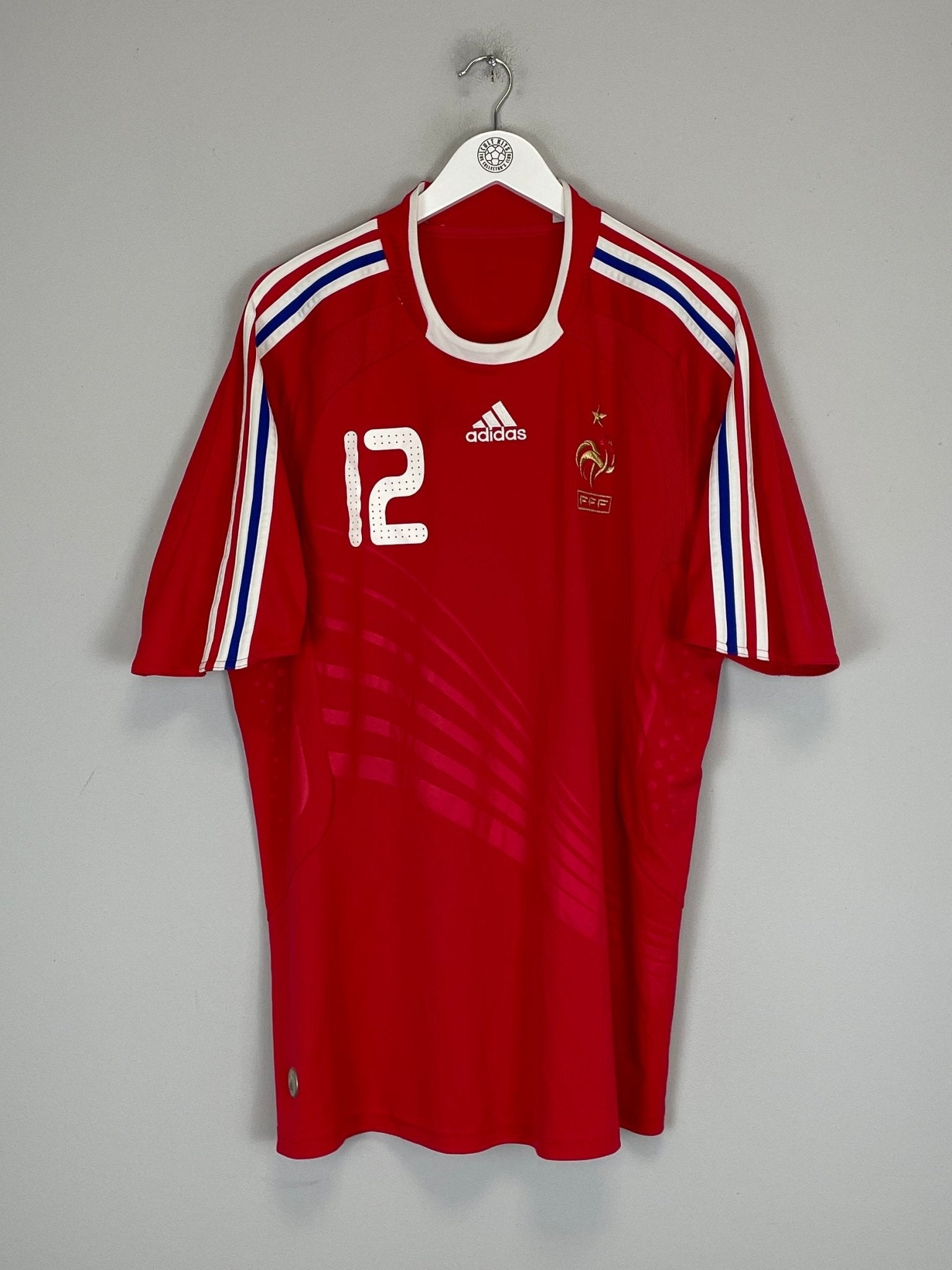 Shop 2008/09 FRANCE HENRY #12 AWAY SHIRT (XL) ADIDAS, classic football shirts, vintage football shirts & retro soccer jerseys at Cult Kits