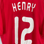Shop 2008/09 FRANCE HENRY #12 AWAY SHIRT (XL) ADIDAS, classic football shirts, vintage football shirts & retro soccer jerseys at Cult Kits
