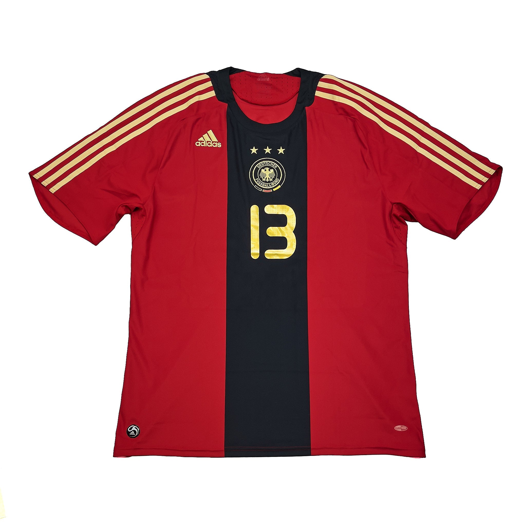 Buy 2008/09 Germany Ballack 13 Away Shirt (XL) Adidas ~ Free worldwide shipping ~ Authentic Vintage Football Shirts from Cult Kits