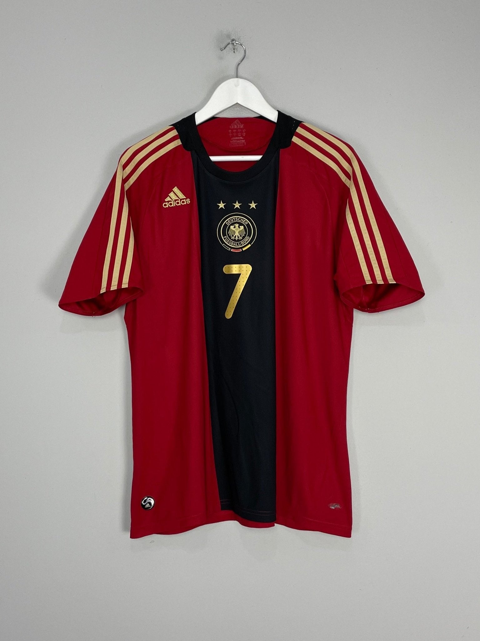 Shop 2008/09 GERMANY SCHWEINSTEIGER #7 AWAY SHIRT (L) ADIDAS, classic football shirts, vintage football shirts & retro soccer jerseys at Cult Kits