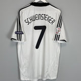 Shop 2008/09 GERMANY SCHWEINSTEIGER #7 HOME SHIRT (L) ADIDAS, classic football shirts, vintage football shirts & retro soccer jerseys at Cult Kits
