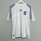 Shop 2008/09 GREECE HOME SHIRT (L) ADIDAS, classic football shirts, vintage football shirts & retro soccer jerseys at Cult Kits