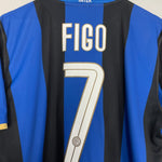 Shop 2008/09 INTER MILAN FIGO #7 HOME SHIRT (XL) NIKE, classic football shirts, vintage football shirts & retro soccer jerseys at Cult Kits